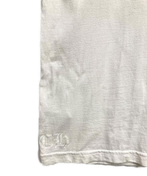 CHROME HEARTS（クロムハーツ）CHROME HEARTS (クロムハーツ) TAIPEI LIMITED HORSESHOE L/S TEE ホワイト サイズ:Lの古着・服飾アイテム