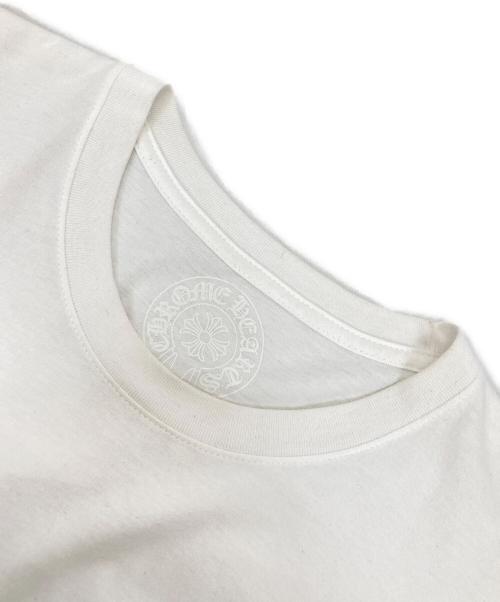 CHROME HEARTS（クロムハーツ）CHROME HEARTS (クロムハーツ) TAIPEI LIMITED HORSESHOE L/S TEE ホワイト サイズ:Lの古着・服飾アイテム
