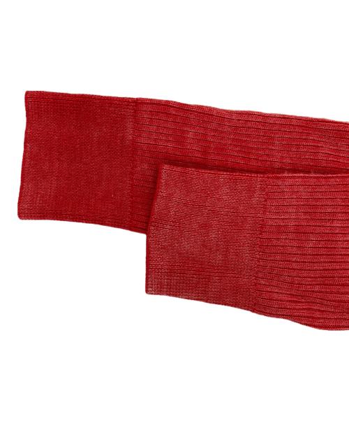 DIESEL（ディーゼル）DIESEL (ディーゼル) K-ATULLUS-ROUND KNITWEAR レッド サイズ:Sの古着・服飾アイテム