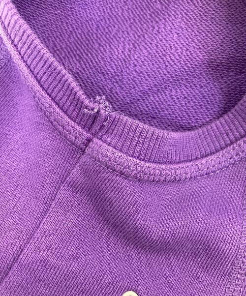 DIESEL（ディーゼル）DIESEL (ディーゼル) ノースリーブジップパーカー パープル サイズ:Mの古着・服飾アイテム
