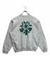 LOS ANGELES APPAREL (ロサンゼルスアパレル) プリントスウェット グリーン×ライトグレー サイズ:XL：5000円