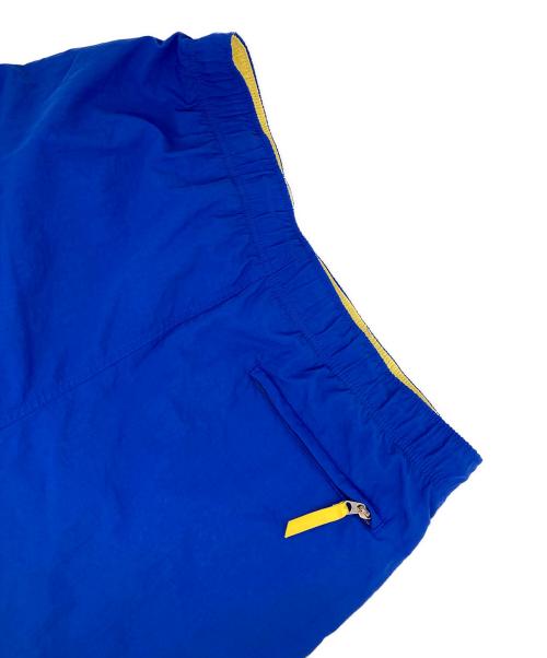 POLO RALPH LAUREN（ポロ・ラルフローレン）POLO RALPH LAUREN (ポロ・ラルフローレン) ナイロンハーフパンツ イエロー×ブルー サイズ:Lの古着・服飾アイテム