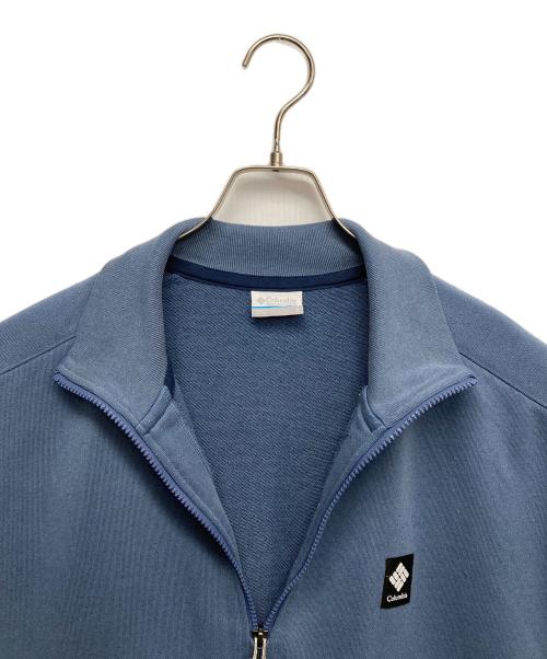 Columbia（コロンビア）Columbia (コロンビア) サンダーマウンテンスウェットハーフジップ ブルー サイズ:Sの古着・服飾アイテム