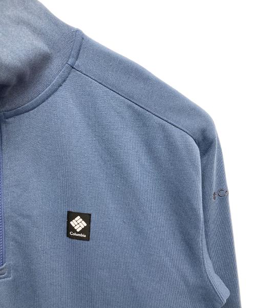 Columbia（コロンビア）Columbia (コロンビア) サンダーマウンテンスウェットハーフジップ ブルー サイズ:Sの古着・服飾アイテム