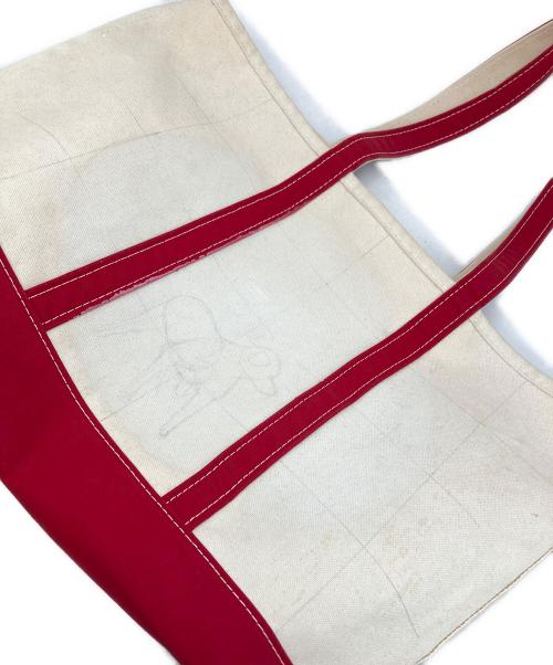 L.L.Bean（エルエルビーン）L.L.Bean (エルエルビーン) ハンドルトートバッグ レッドの古着・服飾アイテム