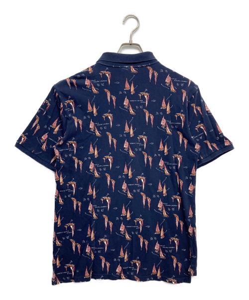 POLO RALPH LAUREN（ポロ・ラルフローレン）POLO RALPH LAUREN (ポロ・ラルフローレン) ポロシャツ ネイビー サイズ:XLの古着・服飾アイテム
