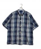 POLO RALPH LAURENポロ・ラルフローレン）の古着「チェックS/Sシャツ」｜グレー×ブルー