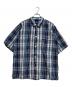 POLO RALPH LAUREN（ポロ・ラルフローレン）の古着「チェックS/Sシャツ」｜グレー×ブルー