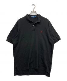 POLO RALPH LAUREN（ポロ・ラルフローレン）の古着「ポロシャツ」｜ブラック