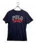 POLO RALPH LAUREN（ポロ・ラルフローレン）の古着「プリントTシャツ」｜レッド×ネイビー