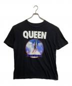 USEDユーズド）の古着「QUEEN-プリントTシャツ」｜ブラック