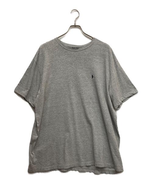 POLO RALPH LAUREN（ポロ・ラルフローレン）POLO RALPH LAUREN (ポロ・ラルフローレン) アイコンパッチTシャツ ライトグレー サイズ:XLの古着・服飾アイテム