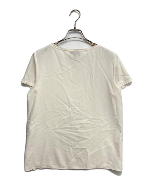 theory（セオリー）theory (セオリー) S/Sブラウス ホワイト サイズ:Sの古着・服飾アイテム