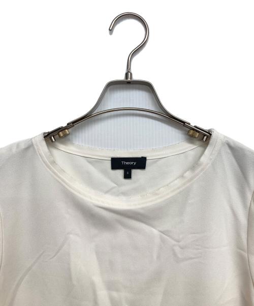 theory（セオリー）theory (セオリー) S/Sブラウス ホワイト サイズ:Sの古着・服飾アイテム