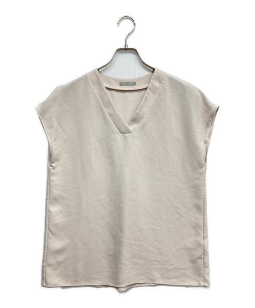 theory luxe（セオリーリュクス）theory luxe (セオリーリュクス) ノースリーブブラウス ホワイト サイズ:38の古着・服飾アイテム