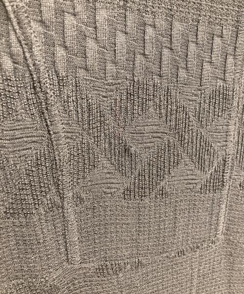Mame Kurogouchi（マメクロゴウチ）mame kurogouchi (マメクロゴウチ) Geometric Pattern Jacquard Jersey Dress ブラック サイズ:2の古着・服飾アイテム