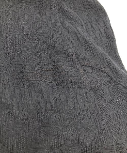 Mame Kurogouchi（マメクロゴウチ）mame kurogouchi (マメクロゴウチ) Geometric Pattern Jacquard Jersey Dress ブラック サイズ:2の古着・服飾アイテム
