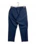 WHITE MOUNTAINEERING (ホワイトマウンテ二アニング) GARMENT DYE TAPERED PANTS ネイビー サイズ:2：7000円