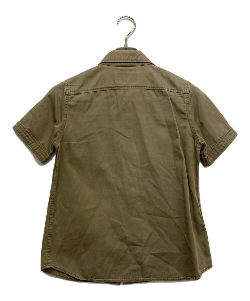 Hysteric Glamour（ヒステリックグラマー）Hysteric Glamour (ヒステリックグラマー) THE DOORS バンドボーイスカウトシャツ グリーン サイズ:FREEの古着・服飾アイテム