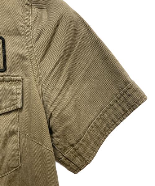 Hysteric Glamour（ヒステリックグラマー）Hysteric Glamour (ヒステリックグラマー) THE DOORS バンドボーイスカウトシャツ グリーン サイズ:FREEの古着・服飾アイテム