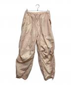 KAPTAIN SUNSHINEキャプテンサンシャイン）の古着「Wide Over Pants」｜ピンク