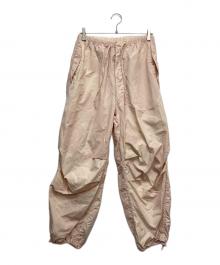 KAPTAIN SUNSHINE（キャプテンサンシャイン）の古着「Wide Over Pants」｜ピンク