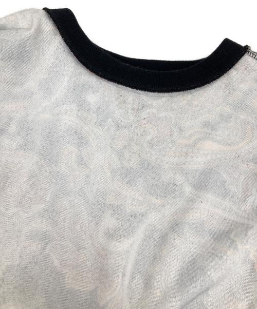 TIGHTBOOTH PRODUCTION（タイトブースプロダクション）TIGHTBOOTH PRODUCTION (タイトブースプロダクション) Paisley Velor Long Sleeve ブラック サイズ:Lの古着・服飾アイテム