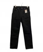 GUESSゲス）の古着「ブラックデニムパンツ」｜ブラック
