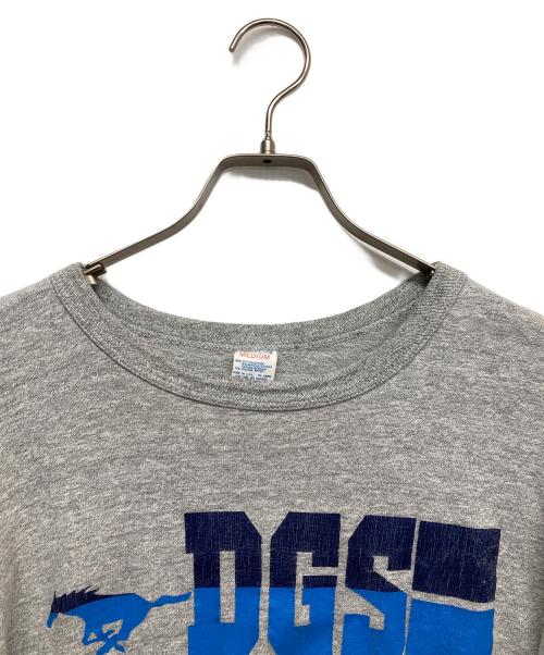 Champion（チャンピオン）Champion (チャンピオン) 80ｓ プリントTシャツ グレー サイズ:Mの古着・服飾アイテム