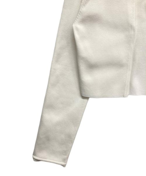 CELFORD（セルフォード）CELFORD (セルフォード) 総針ボレロカーディガン ホワイト サイズ:F 未使用品の古着・服飾アイテム
