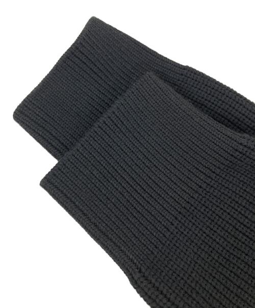 FRED PERRY（フレッドペリー）FRED PERRY (フレッドペリー) BEAMS (ビームス) 別注ニットドライバーズジャケット ホワイト×ブラック サイズ:Sの古着・服飾アイテム