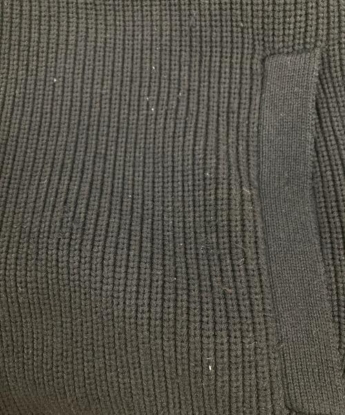 FRED PERRY（フレッドペリー）FRED PERRY (フレッドペリー) BEAMS (ビームス) 別注ニットドライバーズジャケット ホワイト×ブラック サイズ:Sの古着・服飾アイテム