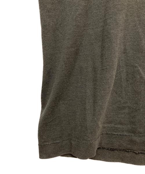 SCREEN STARS BEST（スクリーンズスターズベスト）SCREEN STARS BEST (スクリーンズスターズベスト) フェードスカルプリントtシャツ レッド×ブラック サイズ:Lの古着・服飾アイテム