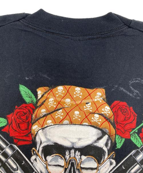 FRUIT OF THE LOOM（フルーツオブザルーム）FRUIT OF THE LOOM (フルーツオブザルーム) AMERICAN BY BIRTH-プリントTシャツ ブラック サイズ:Lの古着・服飾アイテム