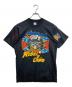 FRUIT OF THE LOOM（フルーツオブザルーム）の古着「AMERICAN BY BIRTH-プリントTシャツ」｜ブラック