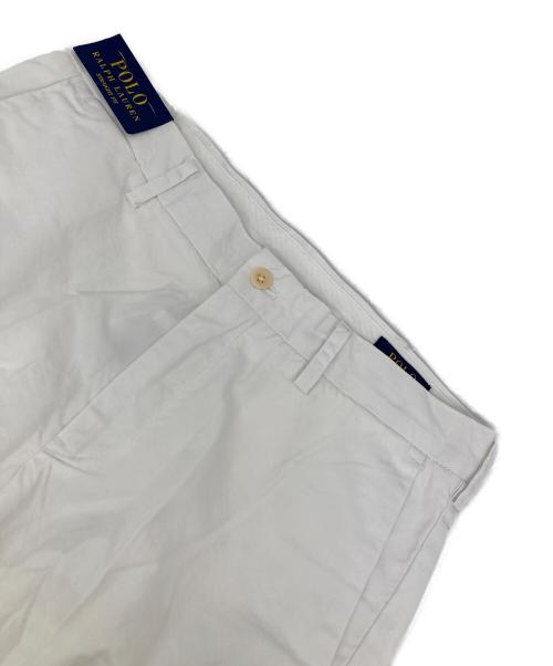POLO RALPH LAUREN（ポロ・ラルフローレン）POLO RALPH LAUREN (ポロ・ラルフローレン) ハーフパンツ ホワイト サイズ:81cm (W32) 未使用品の古着・服飾アイテム