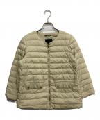 TATRAS×Demi-Luxe Beamsタトラス×デミルクス ビームス）の古着「別注 ACACIA ノーカラー ライトダウンジャケット」｜グリーン
