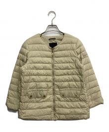 TATRAS×Demi-Luxe Beams（タトラス×デミルクス ビームス）の古着「別注 ACACIA ノーカラー ライトダウンジャケット」｜グリーン