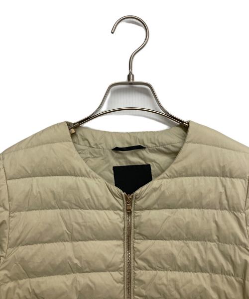 TATRAS（タトラス）TATRAS (タトラス) Demi-Luxe BEAMS (デミルクス ビームス) 別注 ACACIA ノーカラー ライトダウンジャケット グリーン サイズ:02の古着・服飾アイテム