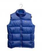 Patagoniaパタゴニア）の古着「Fitz Roy Down Vest」｜ブルー