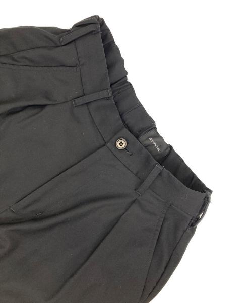 superNova.（スーパーノヴァ）superNova. (スーパーノヴァ) Wide easy pants - Solid ブラック サイズ:Sの古着・服飾アイテム
