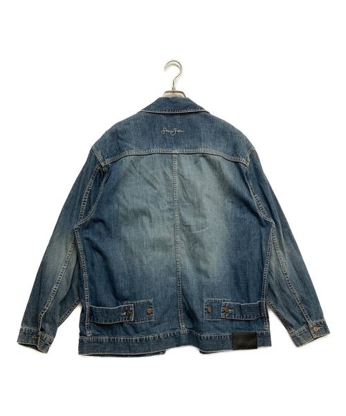 SEAN JOHN（ショーンジョン）SEAN JOHN (ショーンジョン) ウエスタンデニムカバーオール ブルー サイズ:Lの古着・服飾アイテム