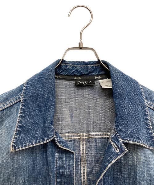 SEAN JOHN（ショーンジョン）SEAN JOHN (ショーンジョン) ウエスタンデニムカバーオール ブルー サイズ:Lの古着・服飾アイテム