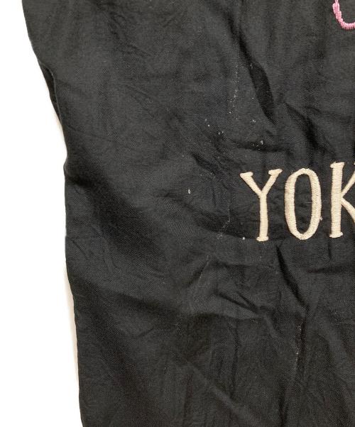 東洋エンタープライズ（トウヨウエンタープライズ）東洋エンタープライズ (トウヨウエンタープライズ) YOKOHAMA JAPANスカシャツ ブラック サイズ:Mの古着・服飾アイテム