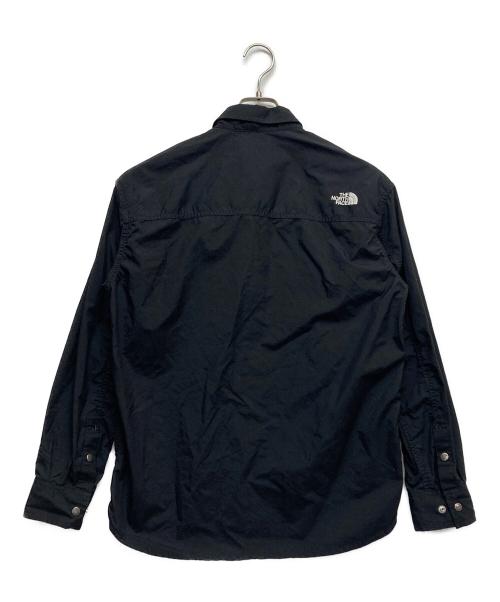 THE NORTH FACE（ザ ノース フェイス）THE NORTH FACE (ザ ノース フェイス) L/S Nuptse Shirt ブラック サイズ:Sの古着・服飾アイテム