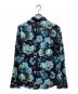 GUCCI (グッチ) フラワープリントL/Sシャツ ブルー サイズ:40：18000円