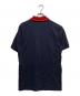 GUCCI (グッチ) フロント刺繍S/Sポロシャツ ブルー サイズ:XXXL：18000円