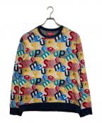 SUPREMEシュプリーム）の古着「Scatter Text Crewneck」｜レッド