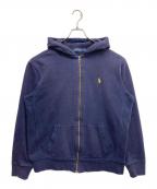 POLO RALPH LAURENポロ・ラルフローレン）の古着「ジップアップパーカー」｜ネイビー