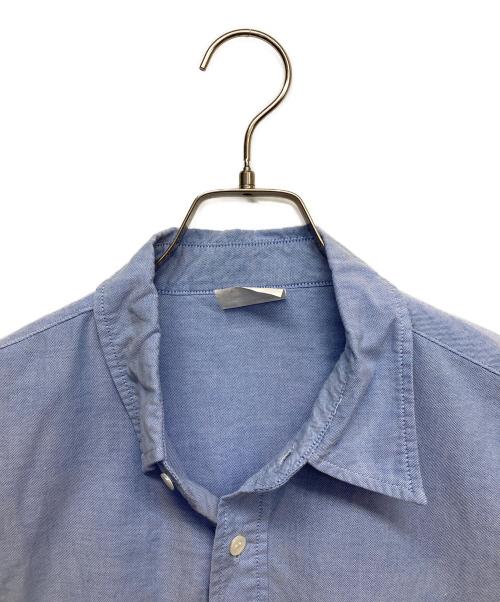 FreshService（フレッシュサービス）FreshService (フレッシュサービス) OXFORD FLAP POCKET L/S SHIRT ブルー サイズ:FREEの古着・服飾アイテム
